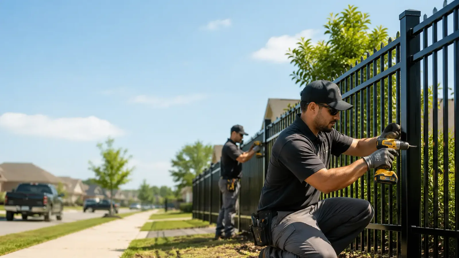 Metal Fence Installation in Bethpage, NY